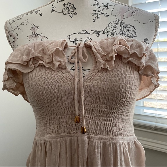 Strapless maxi dress - Picture 2 of 9